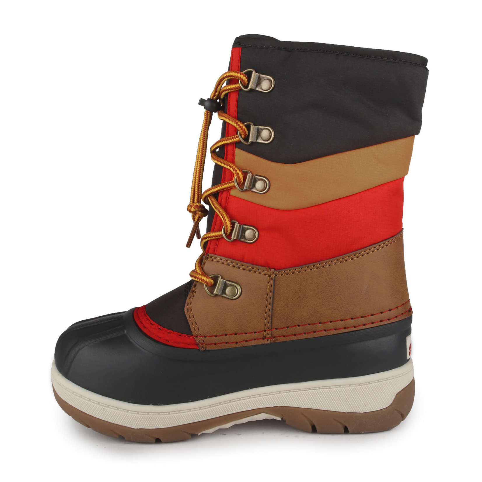 Acton ACTON - Bottes d'hiver 'Gummy - Noir et Tan'