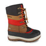 Acton ACTON - Winter Boots 'Gummy - Black and Tan'