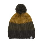 Color Kids COLOR KIDS - Mustard, Olive and Charcoal Knit Hat with Pom Pom