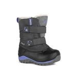 Acton ACTON - Winter Boots 'Kiddy - Grey/Light Purple'