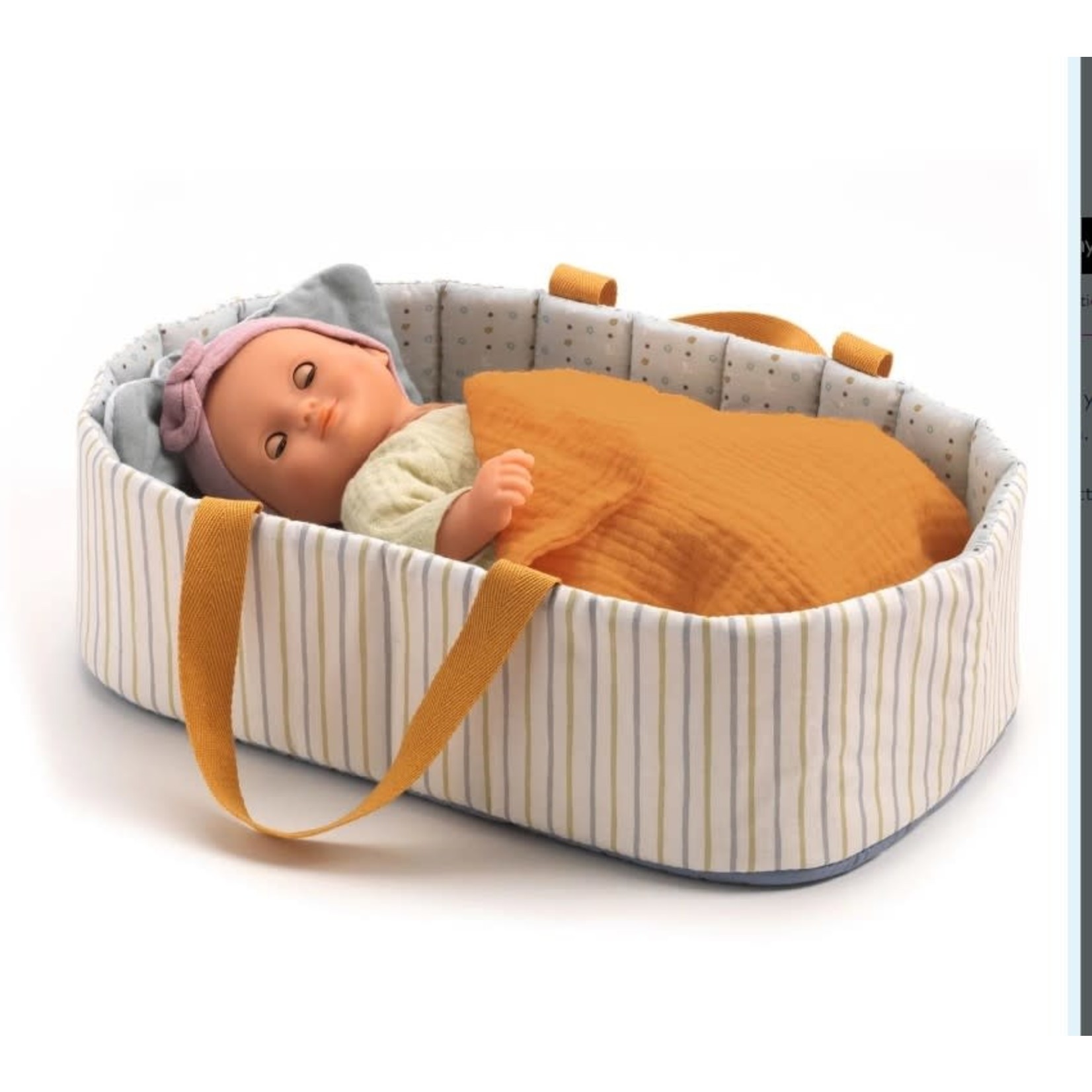 Djeco DJECO - Bassinet for Dolls - Pomea Collection