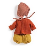 Djeco DJECO- Doll clothing Pomea collection ` Mandarine