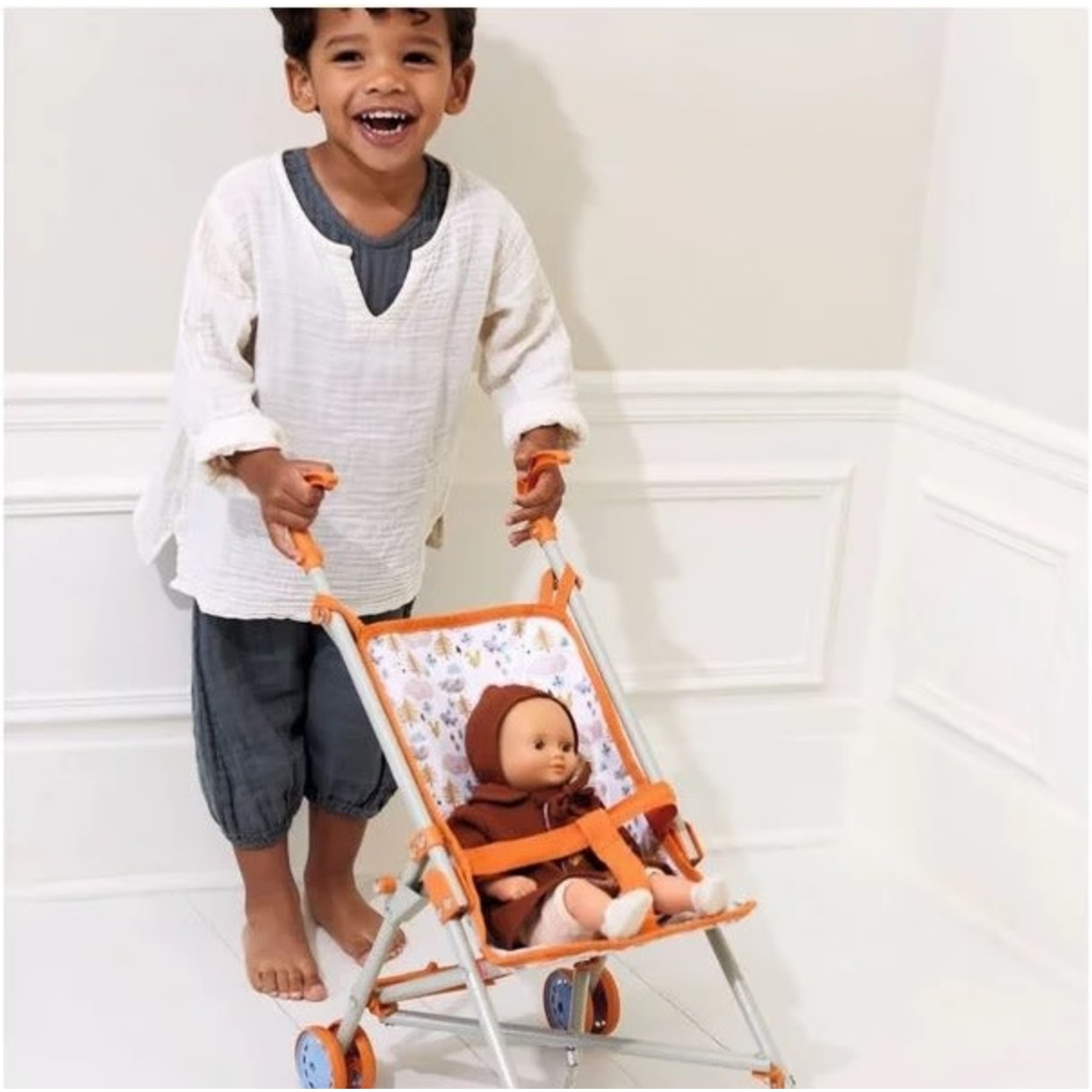 Djeco POMEA - Doll stroller