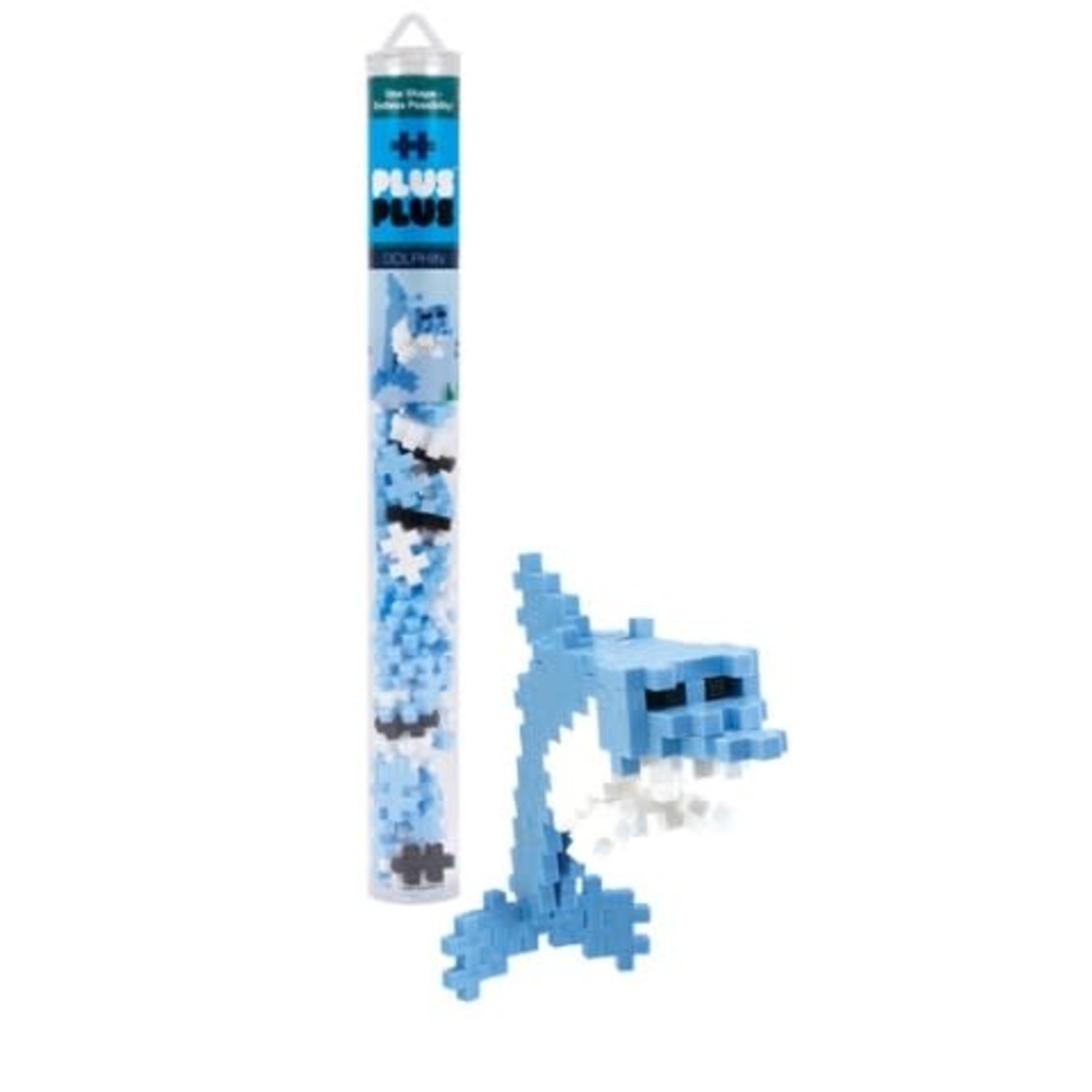 PlusPlus PLUSPLUS - 70-piece mini tube - Dolphin