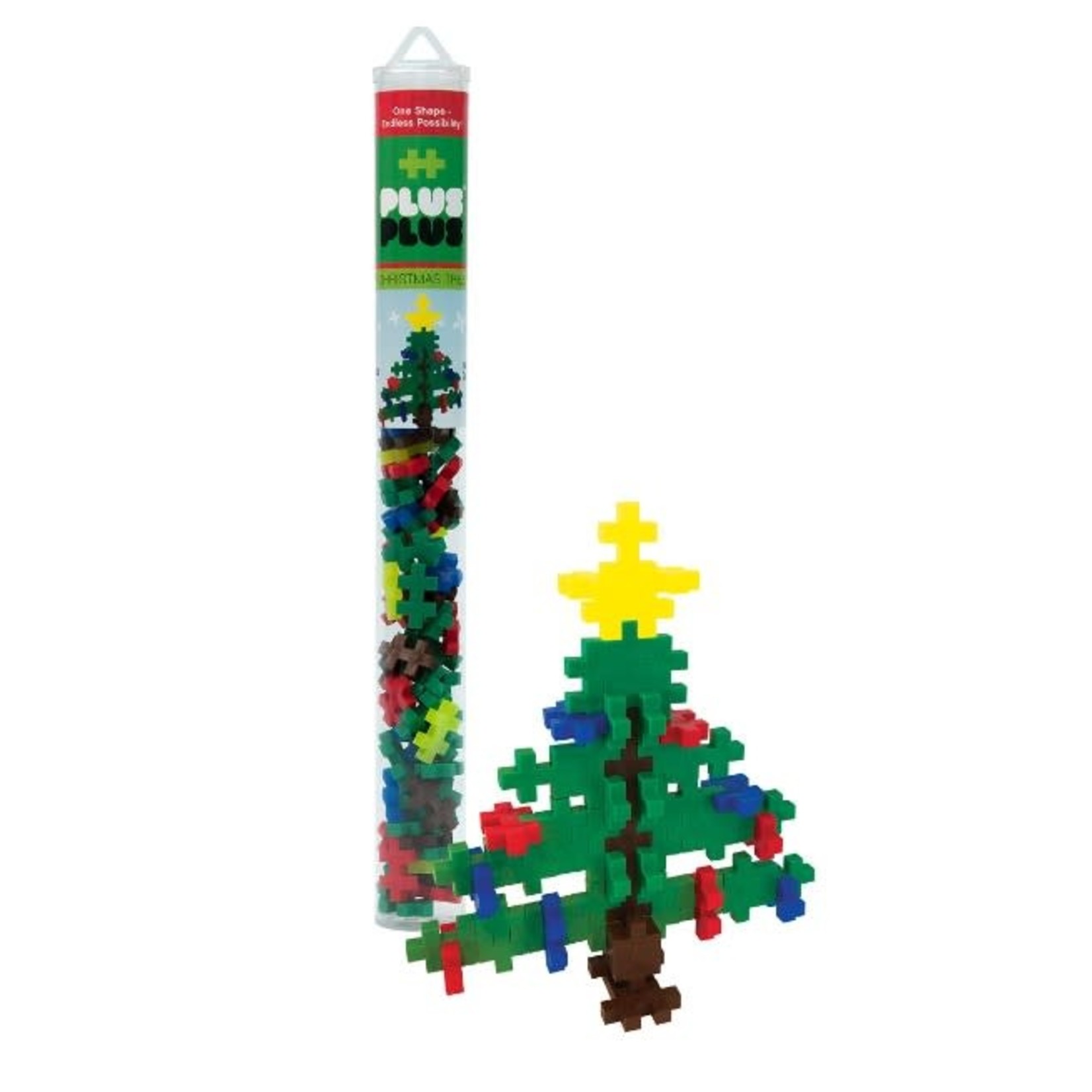 PlusPlus PLUSPLUS - 70-piece mini tube - Christmas Tree