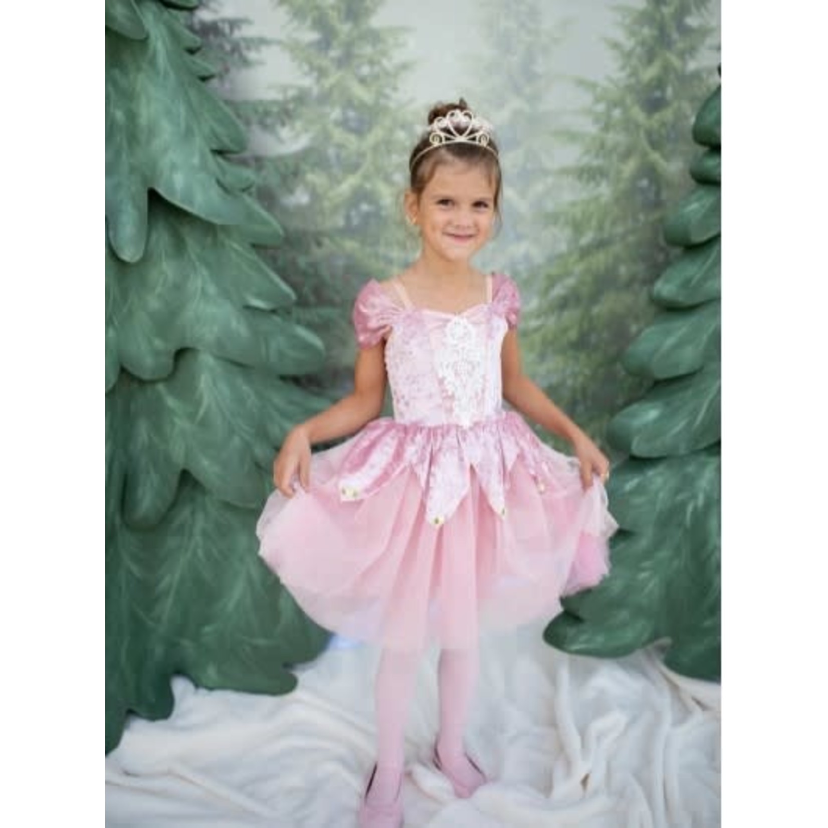 Great Pretenders GREAT PRETENDERS - Dusty rose holiday ballerina dress