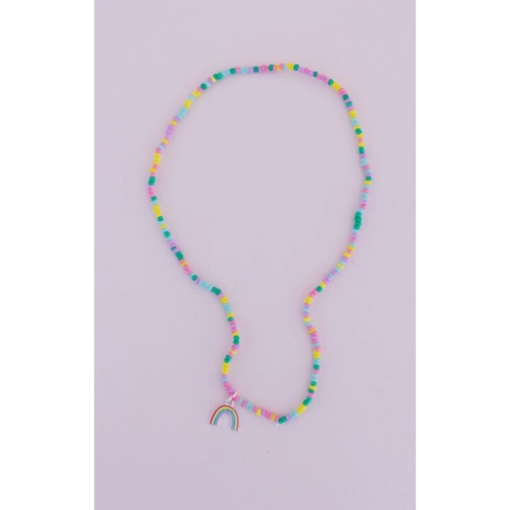 Great Pretenders GREAT PRETENDERS - Collier multicolore avec pendentif arc-en-ciel