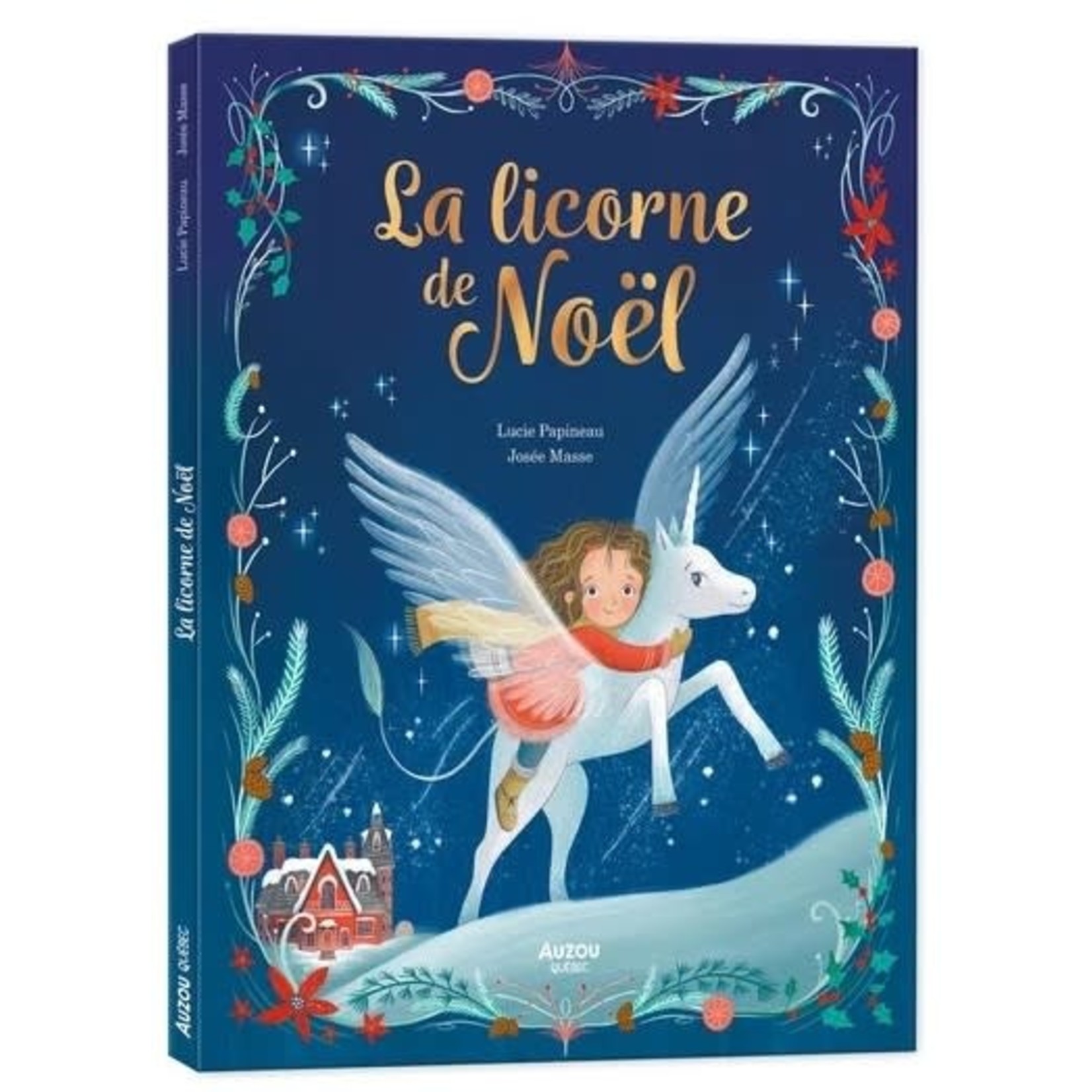 AUZOU (Éditions) ÀUZOU- La licorne de Noël - In french