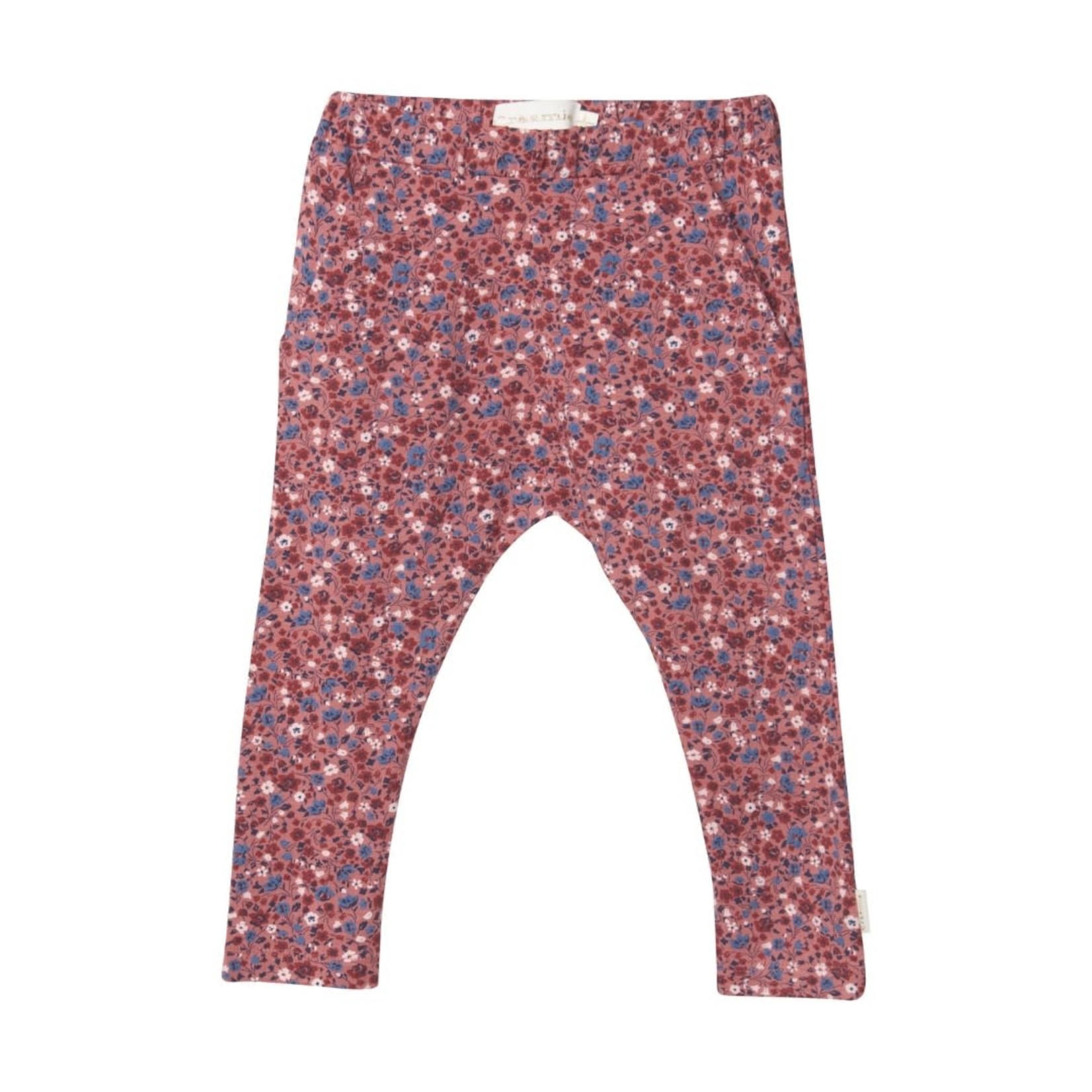 Creamie CREAMIE - Old Pink Floral Print Soft Pants