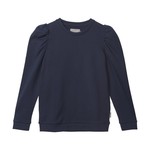 Creamie CREAMIE - Navy Puff Sleeves Sweatshirt