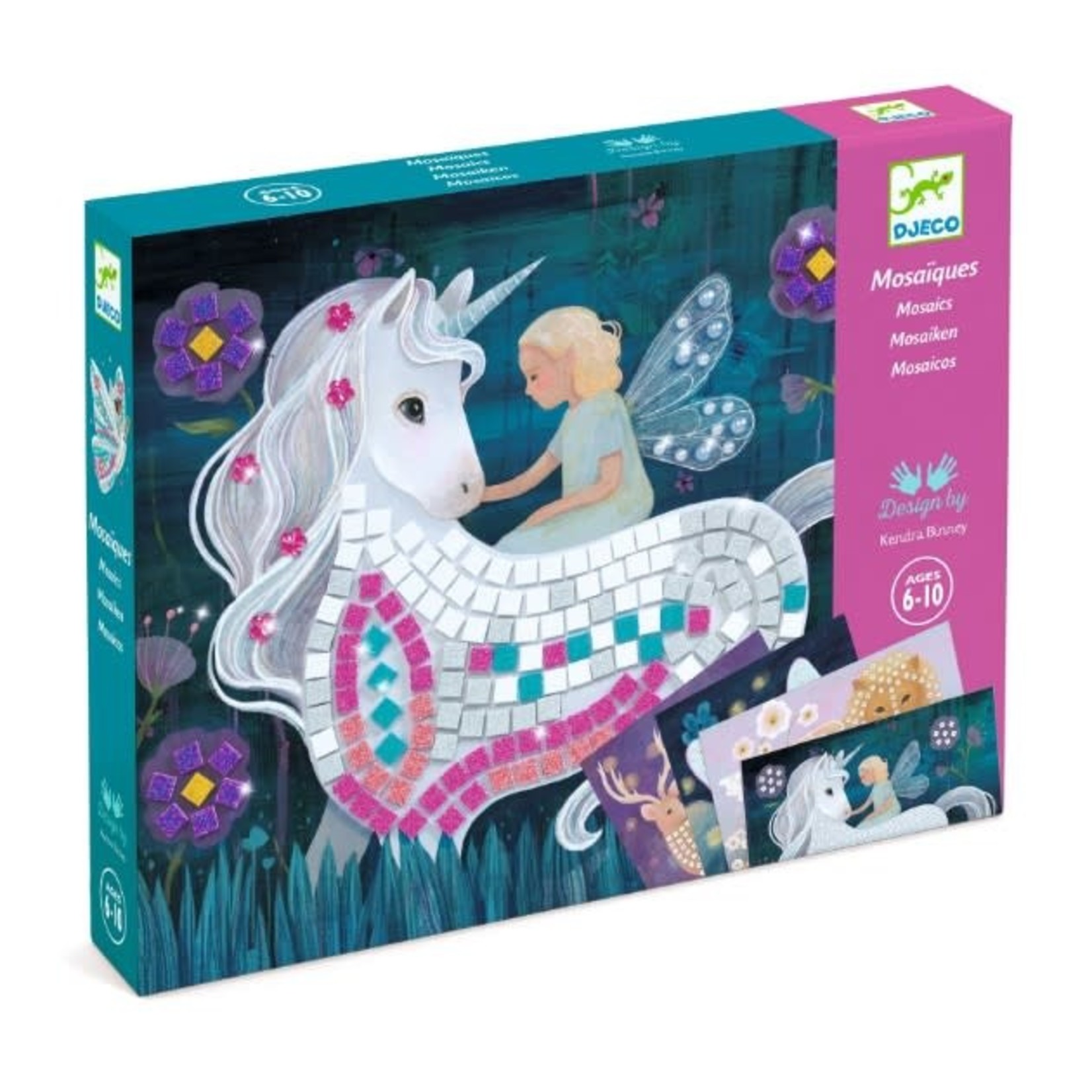 Djeco DJECO - Kit mosaïques / The enchanted world