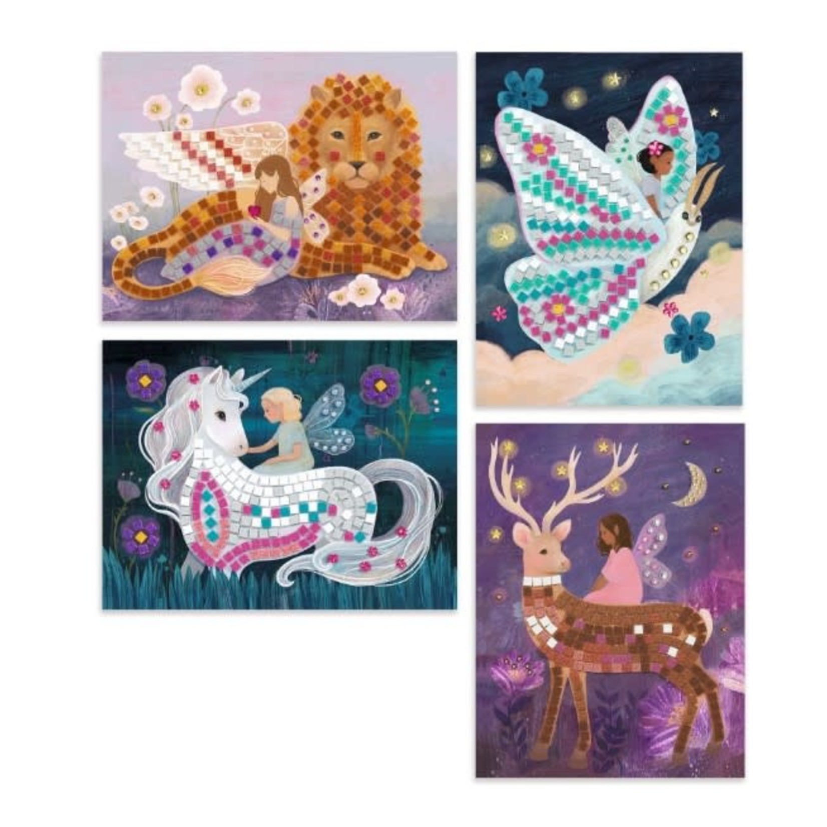 Djeco DJECO - Kit mosaïques / The enchanted world