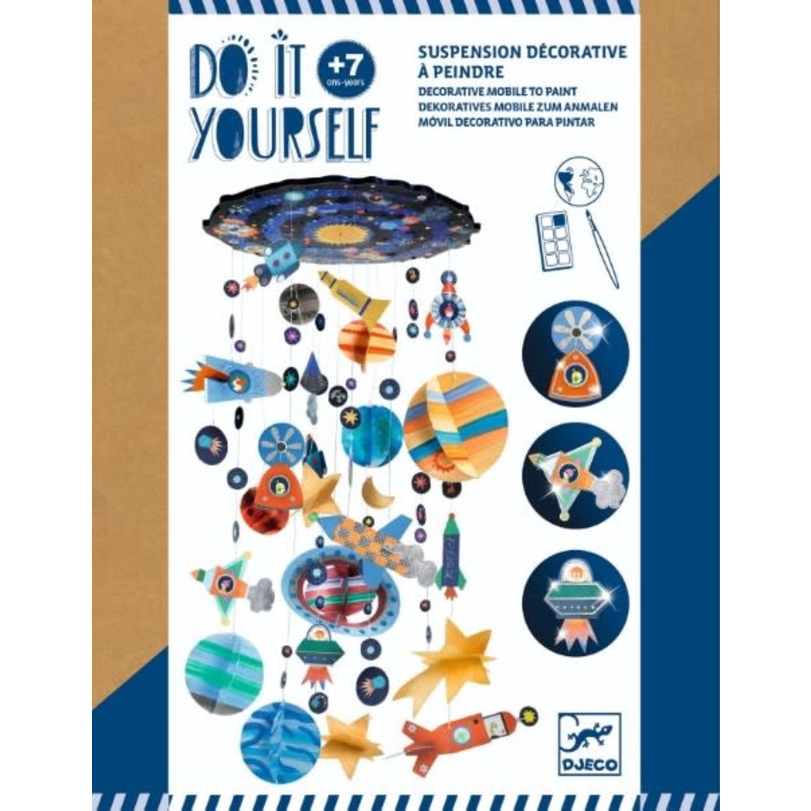 Djeco DJECO - DIY / Make your own mobile - Solar system