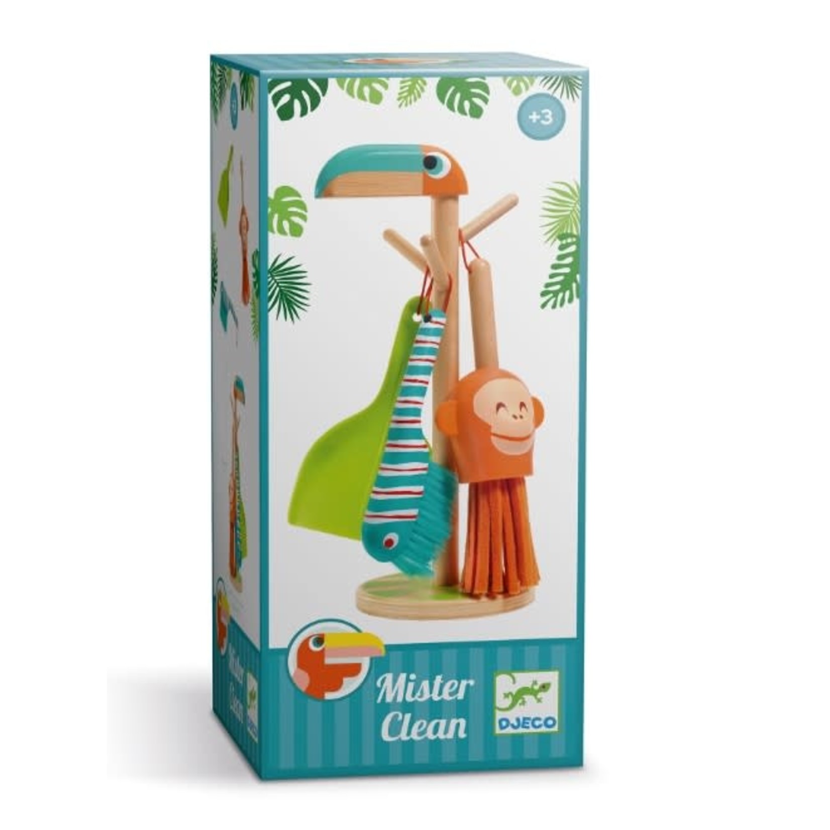 Djeco DJECO - 3-piece cleaning kit 'Mister Clean'