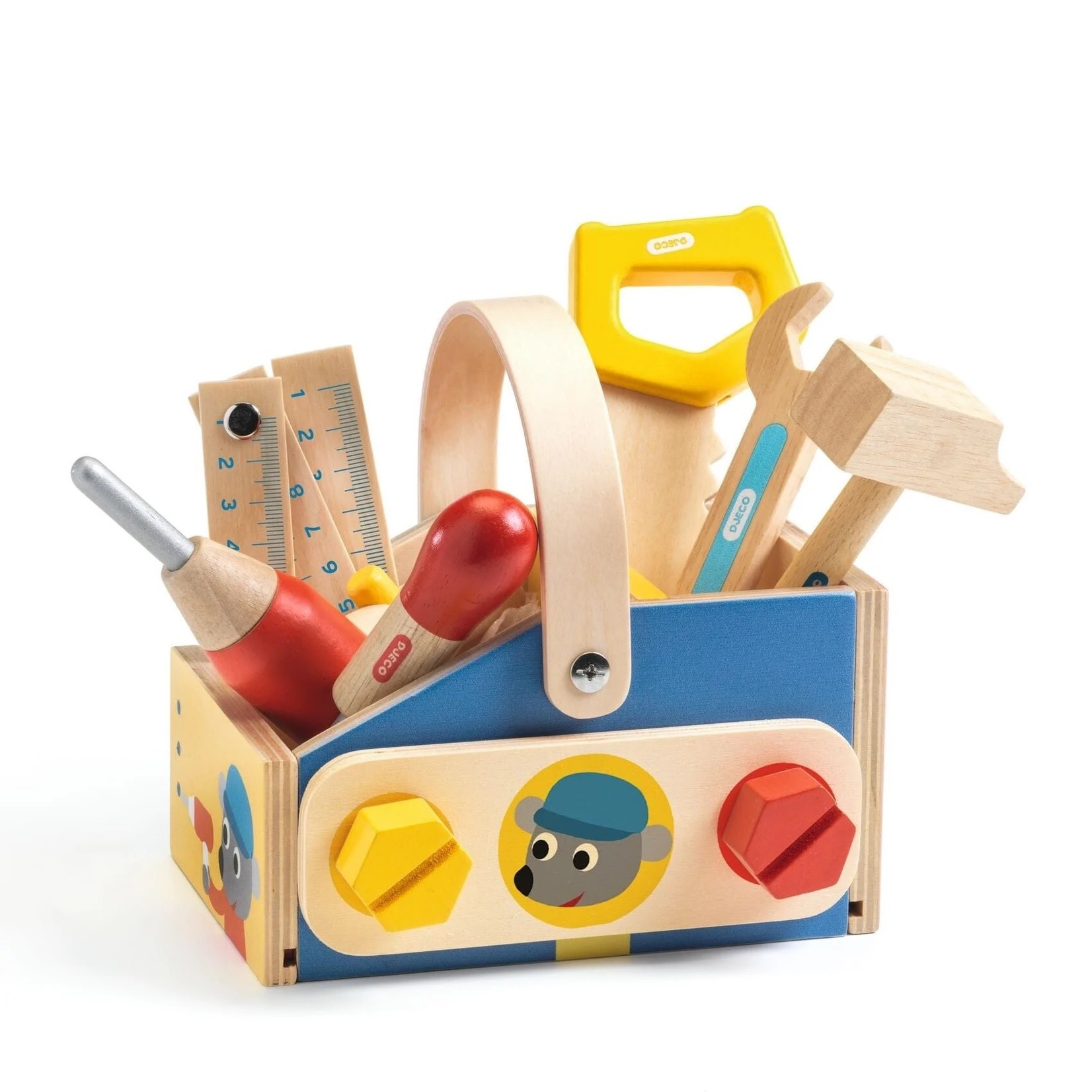 Djeco DJECO - Wooden Toolbox 'Minibrico'