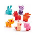 Djeco DJECO - Figurines d'animaux de la ferme 'Troopo-farm'