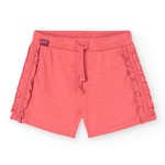 Boboli BOBOLI - Coral shorts with frills at side