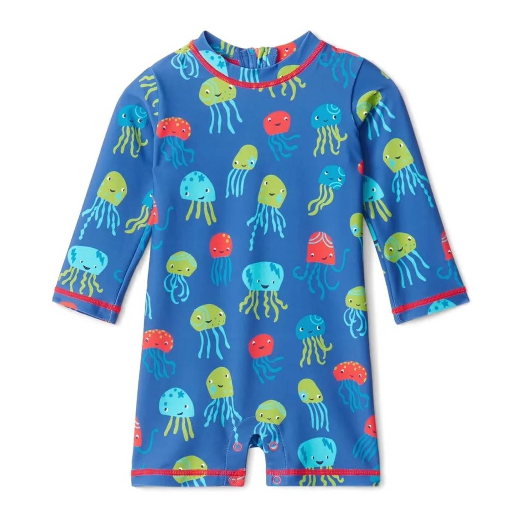 Hatley HATLEY - One-Piece Rashguard - 'Tiny Jellyfish'