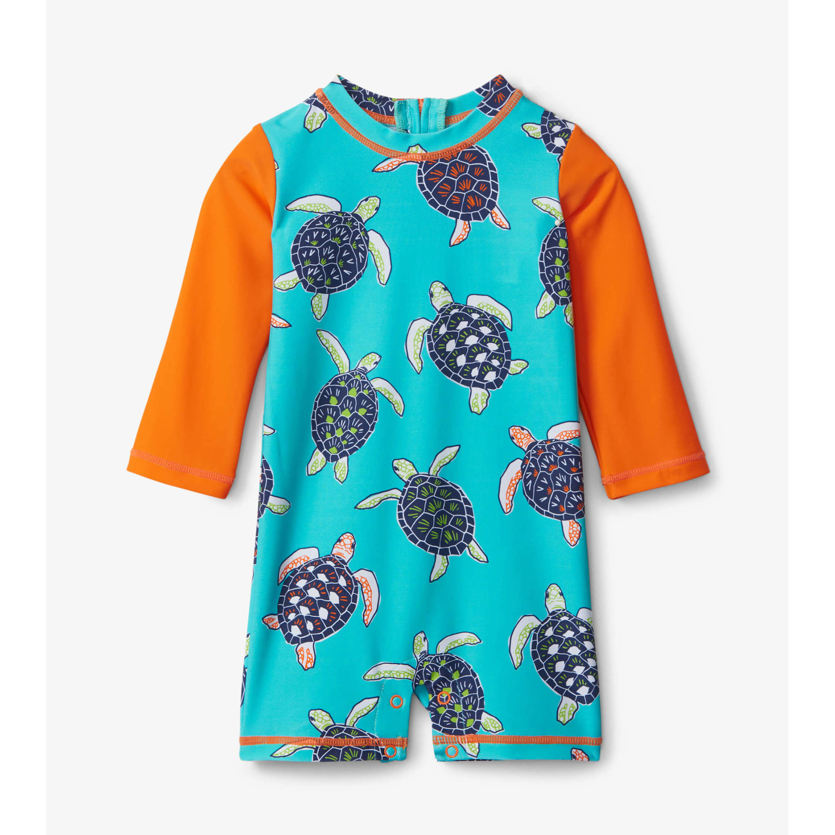 Hatley HATLEY - Baby One-Piece Rashguard - 'Tropical Turtles'