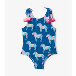 Hatley HATLEY - One-piece Swimsuit - 'Rainbow Zebra'