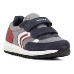 Geox GEOX - Sport shoes 'J. Alben B.A. Mesh Suede - Light Grey-Navy'