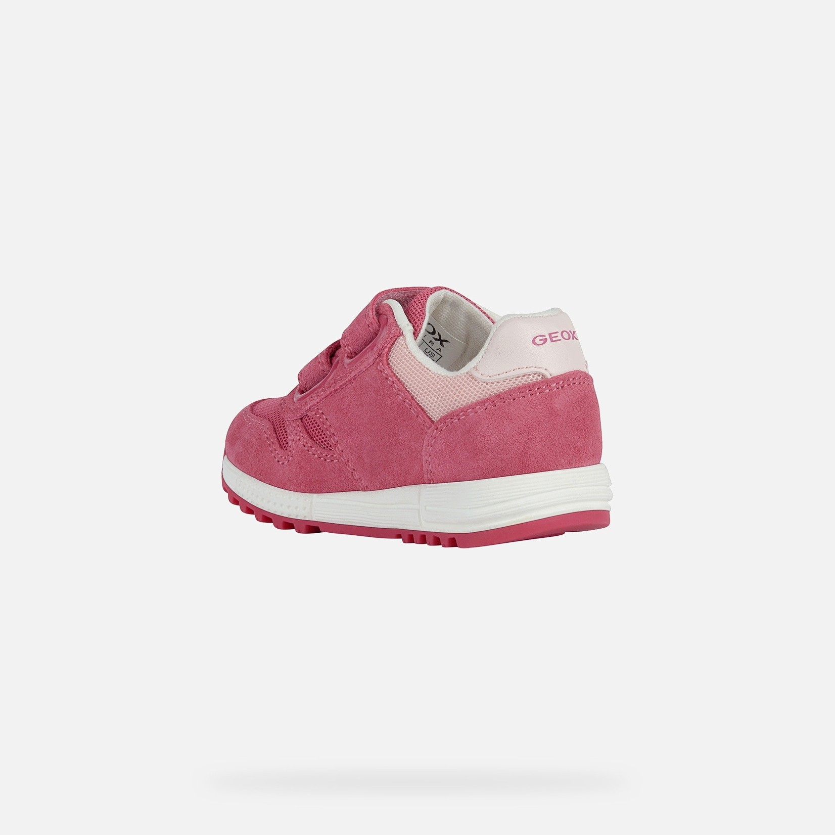 Geox GEOX - Chaussures de sport 'B. Alben G.A - Suede Mesh - Fuchsia/Pink'