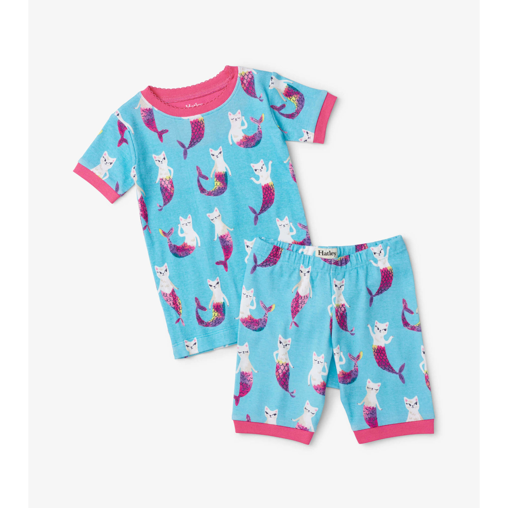 Hatley HATLEY - 'Mercats' Cotton Short Pajama Set (2pcs)