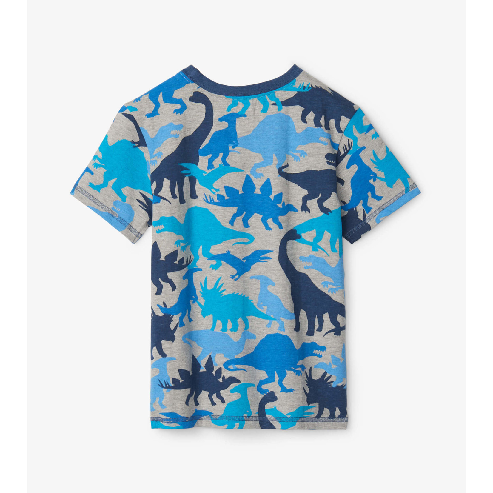 Hatley HATLEY - T-shirt à imprimé – Dinosaures bleus