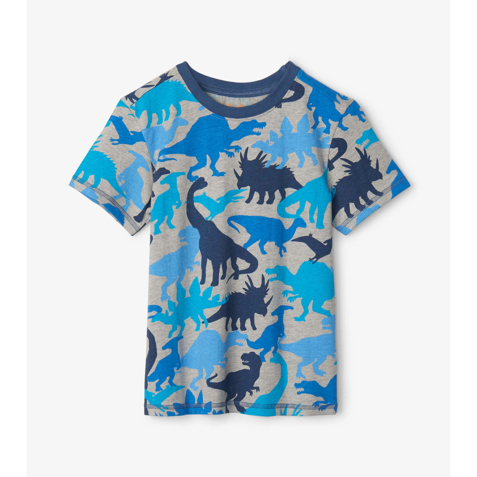 Hatley HATLEY - T-shirt à imprimé – Dinosaures bleus