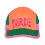 Birdz BIRDZ - Casquette  souple en filet colourblock - Rose, orange fluo et vert