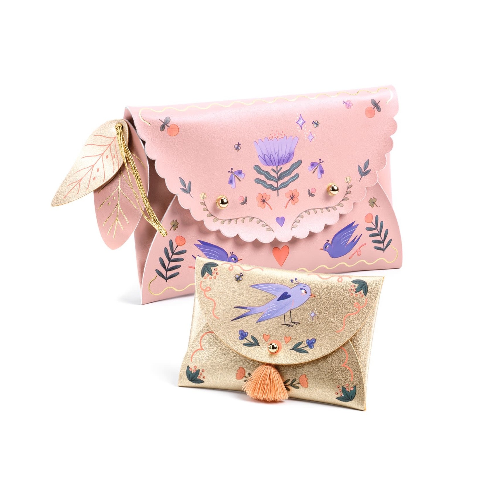 Djeco DJECO - DYI Assorted pouches to create 'Sweet Fashionista'