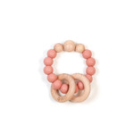 Bulle BULLE - Teething Toy-Rattle 'Clic Clac - Blush'