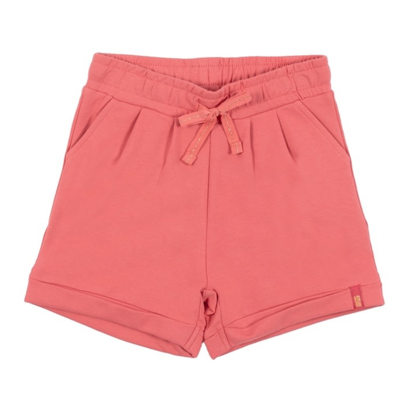 Nanö NANÖ - Coral Cotton Shorts with Multiple Pockets 'Sunny Fruits'