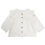 Noppies NOPPIES - Blouse blanche légère à manches longues avec volants 'Northfield'
