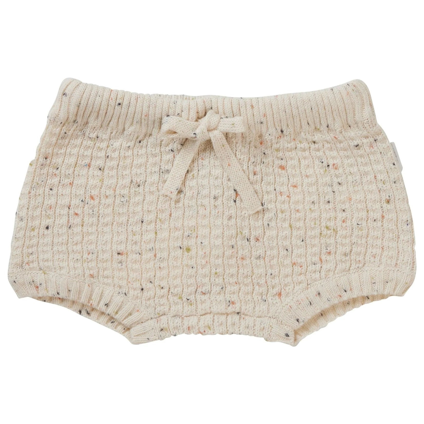 Noppies NOPPIES - Short en tricot crème moucheté 'Midway'