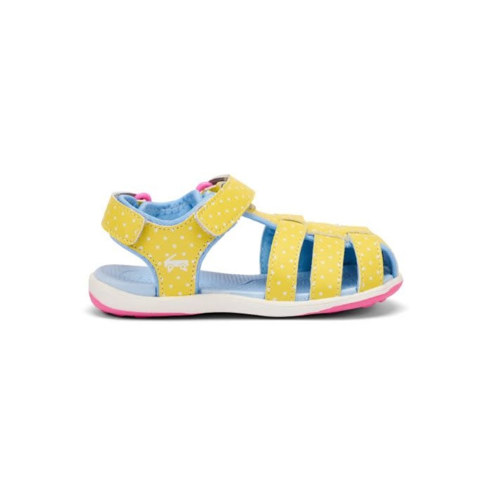 See Kai Run SEE KAI RUN - Closed-toe water resistant sandals 'Paley II - Yellow / Blue'