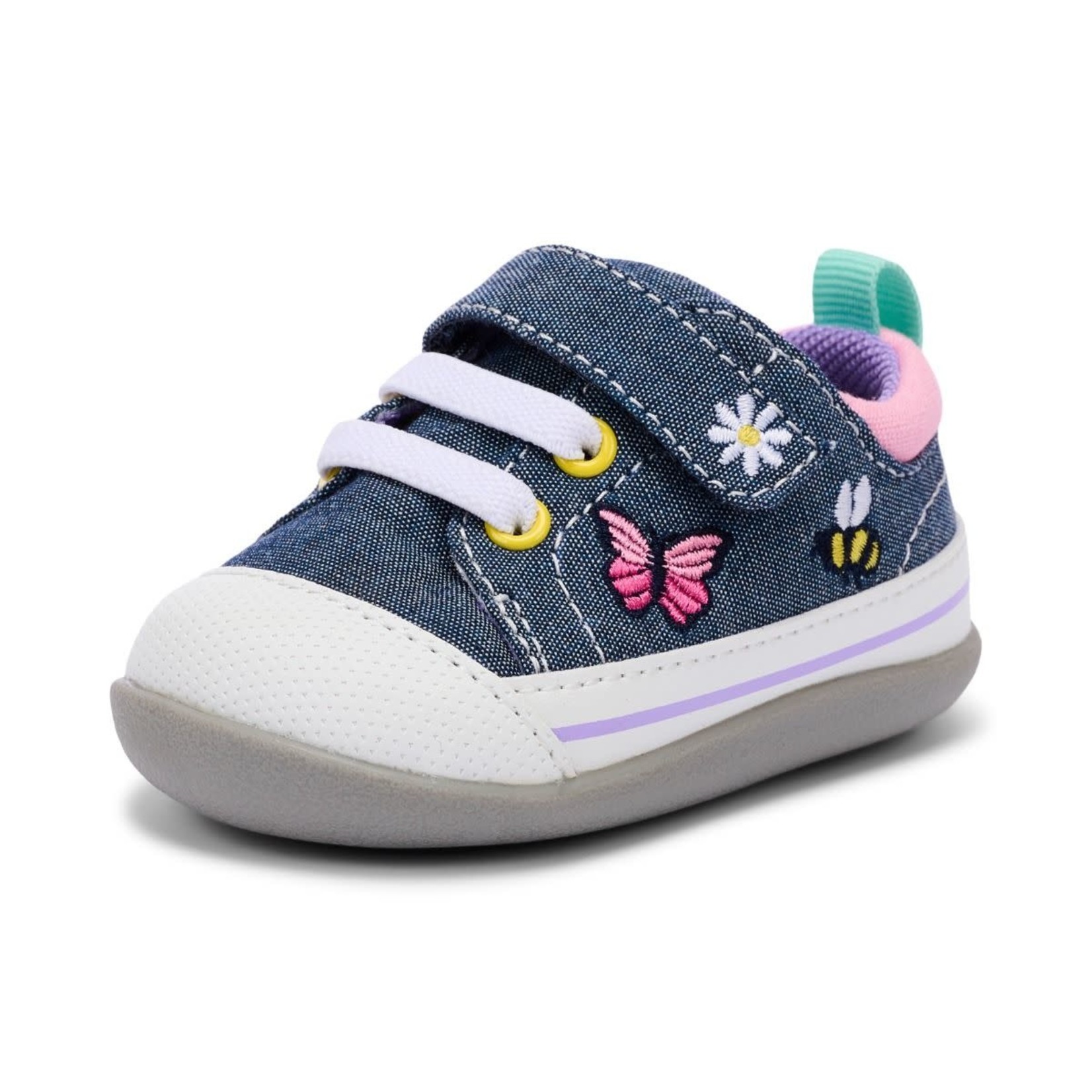 See Kai Run SEE KAI RUN - Chaussures souples de transition 'Stevie II INF - Chambray Garden'