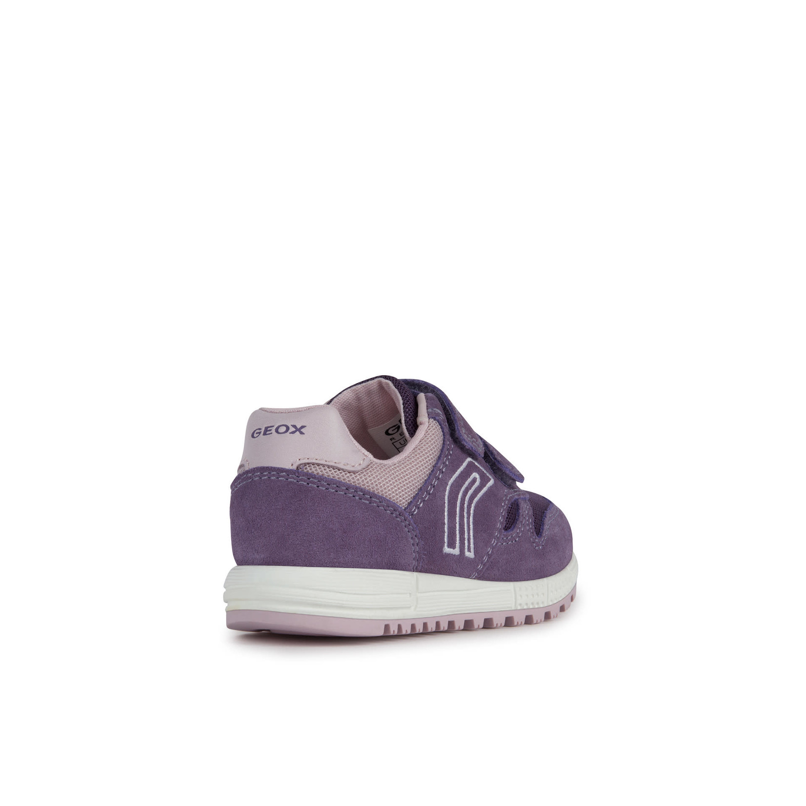 Geox GEOX - Sport shoes 'B. Alben Girl- Suede et Nylon - Prune/Dark Pink'