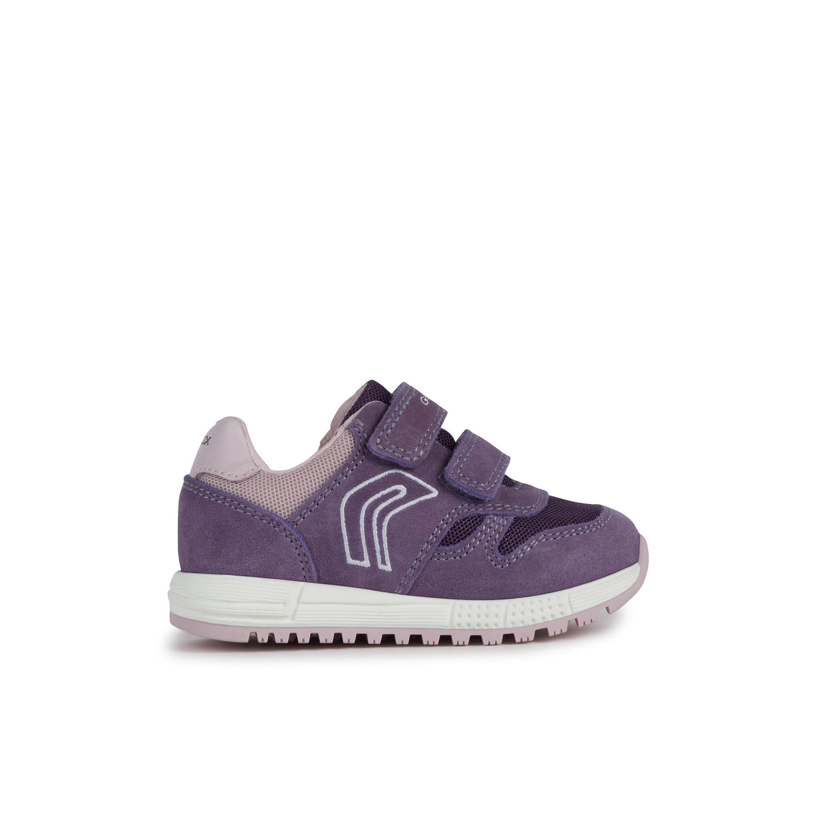 Geox GEOX - Sport shoes 'B. Alben Girl- Suede et Nylon - Prune/Dark Pink'