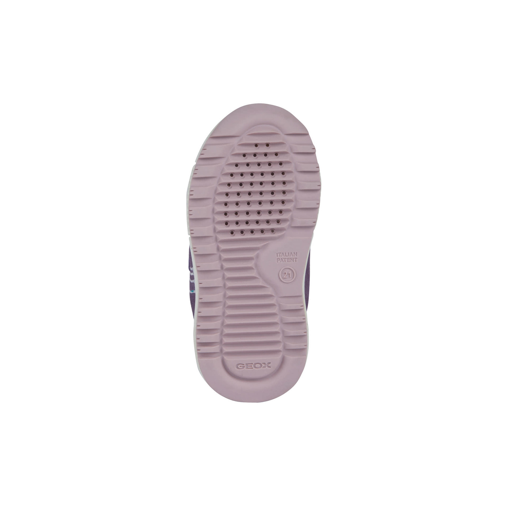 Geox GEOX - Sport shoes 'B. Alben Girl- Suede et Nylon - Prune/Dark Pink'