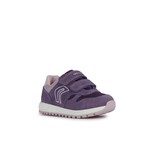 Geox GEOX - Sport shoes 'B. Alben Girl- Suede et Nylon - Prune/Dark Pink'