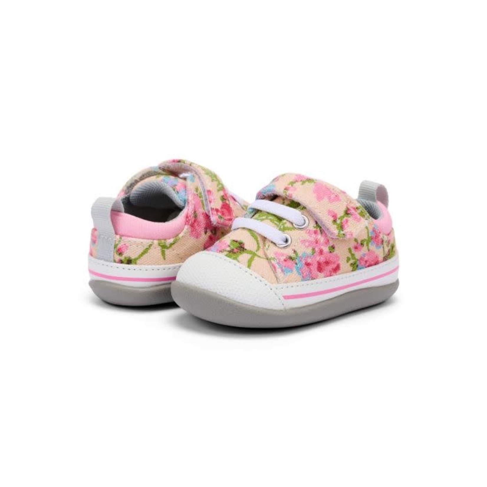 See Kai Run SEE KAI RUN - Chaussures souples de transition 'Stevie II INF - Beige Floral'