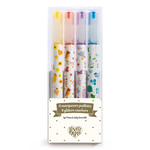 Djeco DJECO - 4 Glitters Markers 'Tinou'