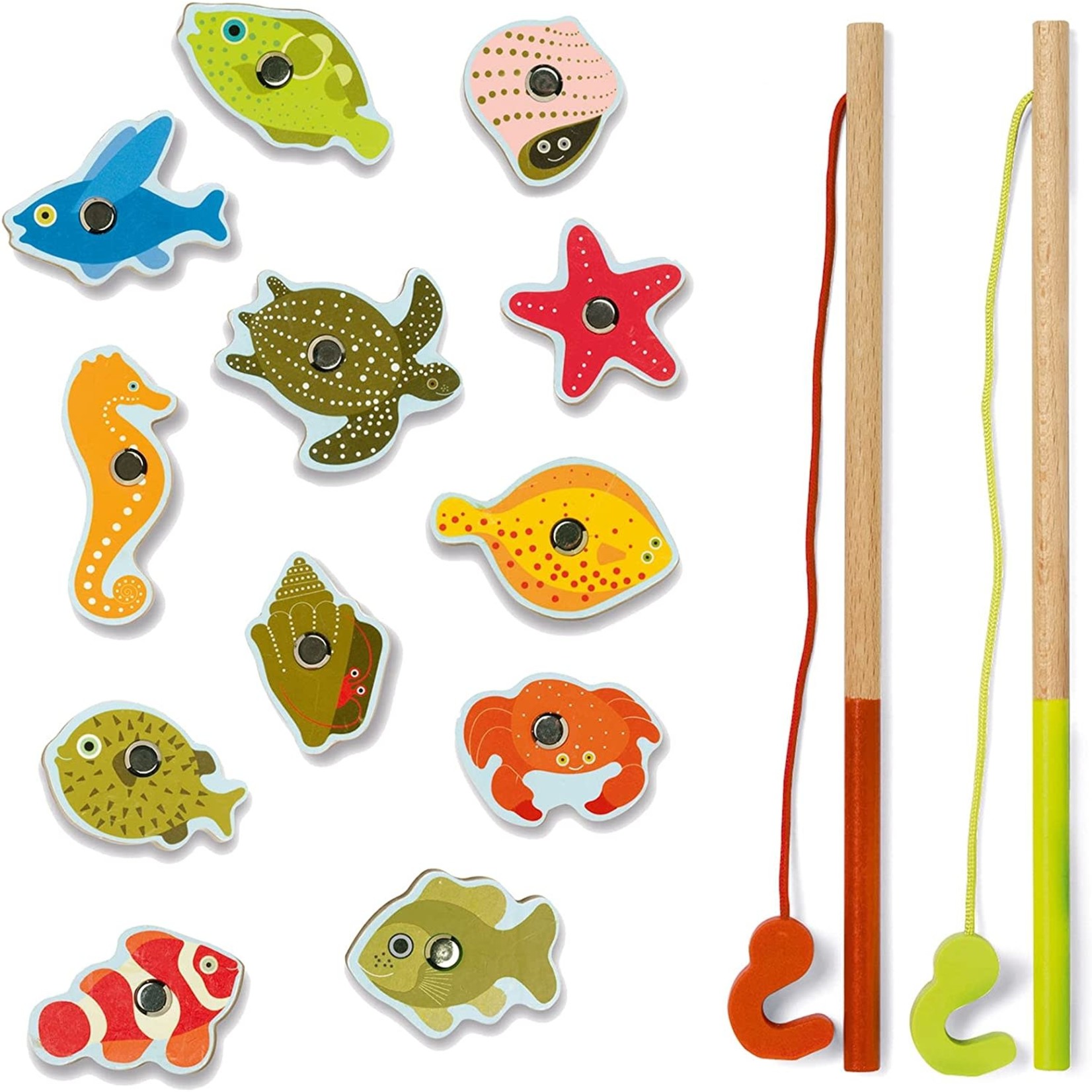Djeco DJECO - Magnetic Fishing Game 'Tropic'