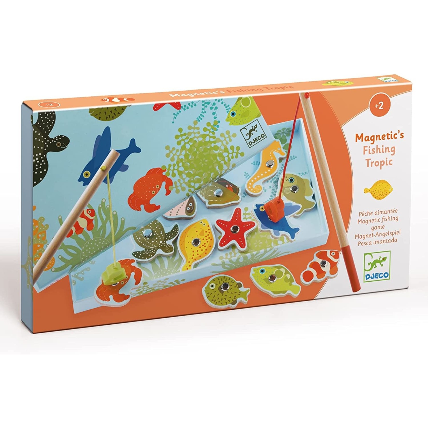 Djeco DJECO - Magnetic Fishing Game 'Tropic'