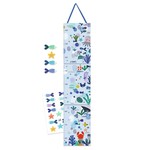 Djeco DJECO - Height Chart with Stickers 'Aquatic Life'