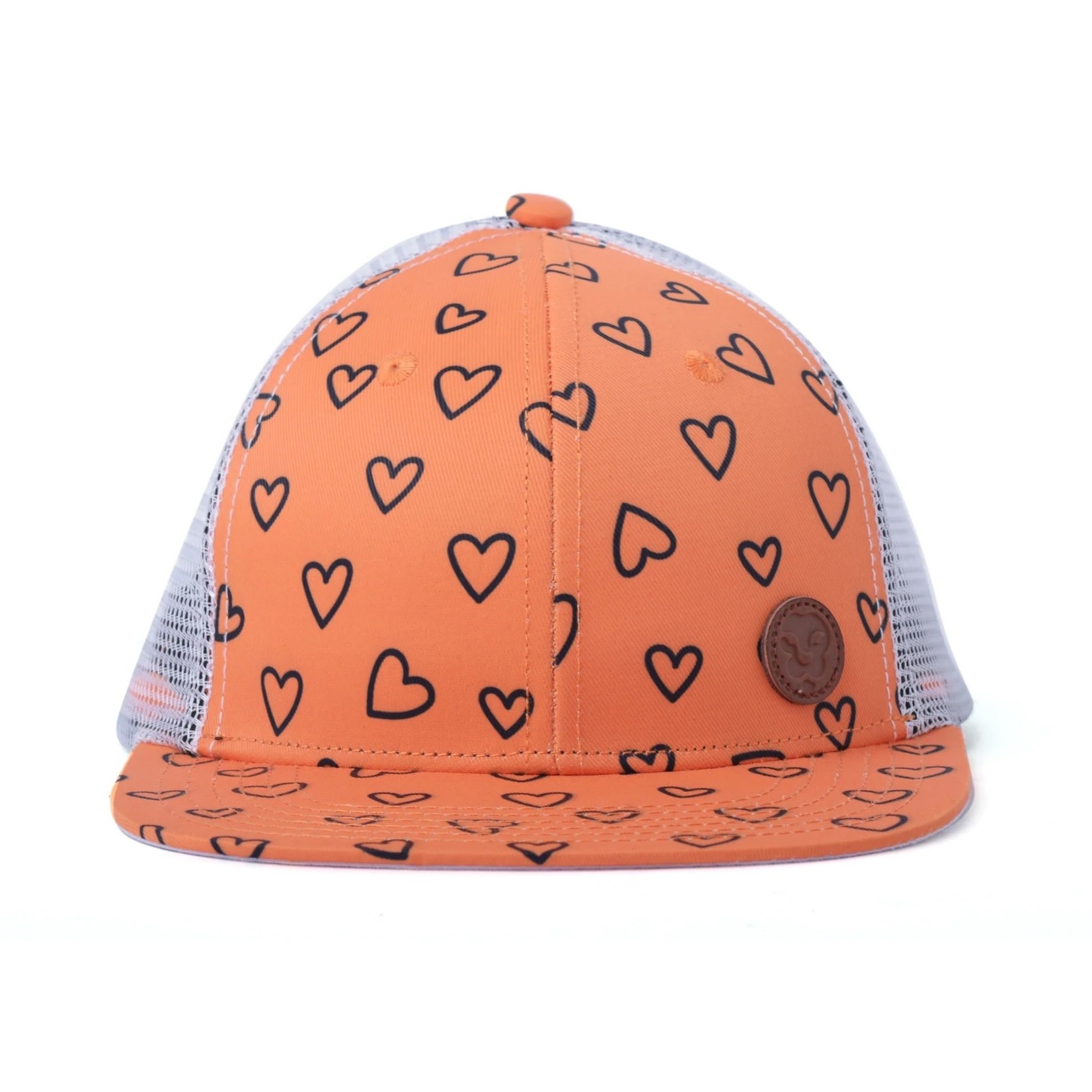 L&P L&P - Casquette avec filet 'Snapback - Classik - Orange Sweetheart'