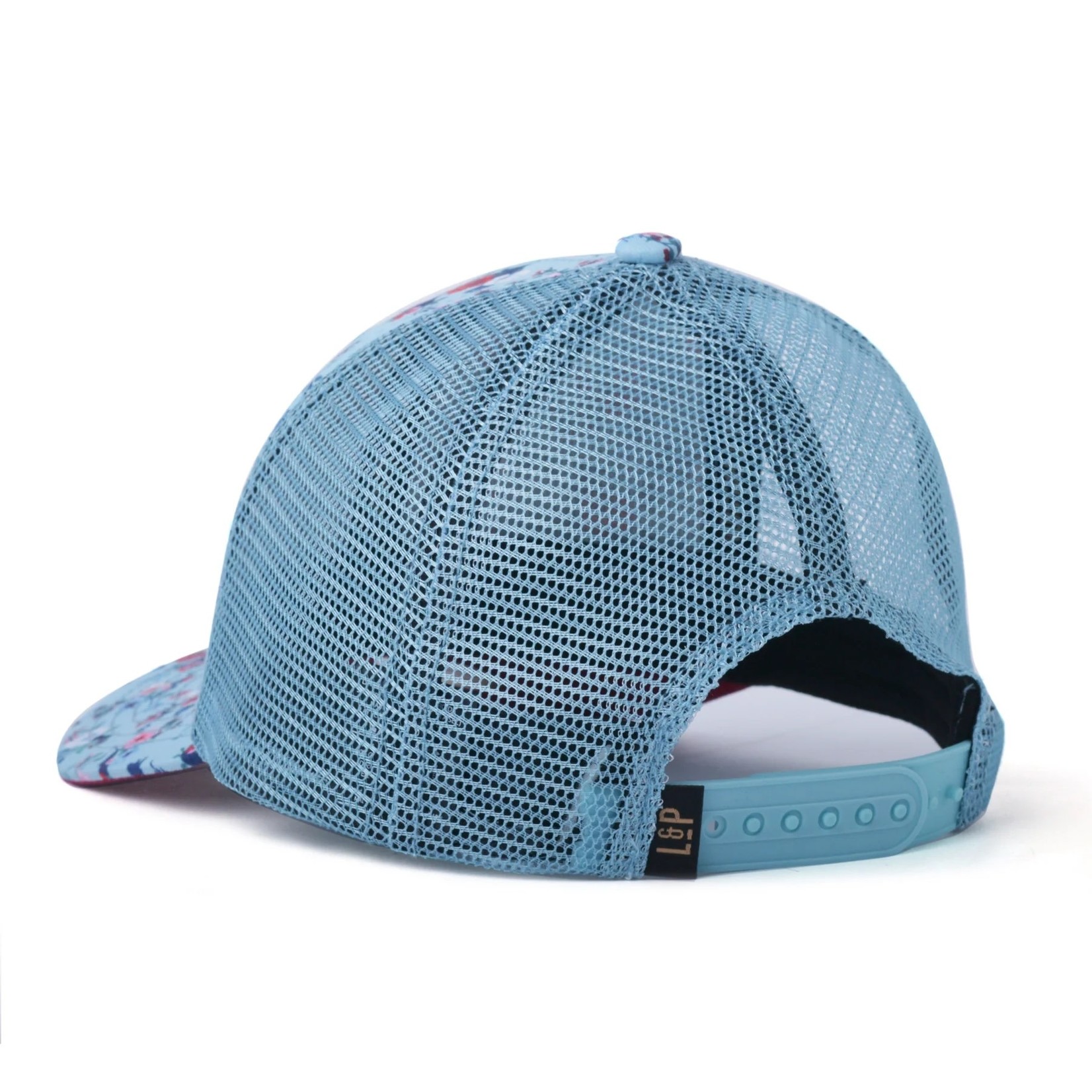 L&P L&P - Casquette avec filet 'Athletic - Roma 1.0 - Bleu'