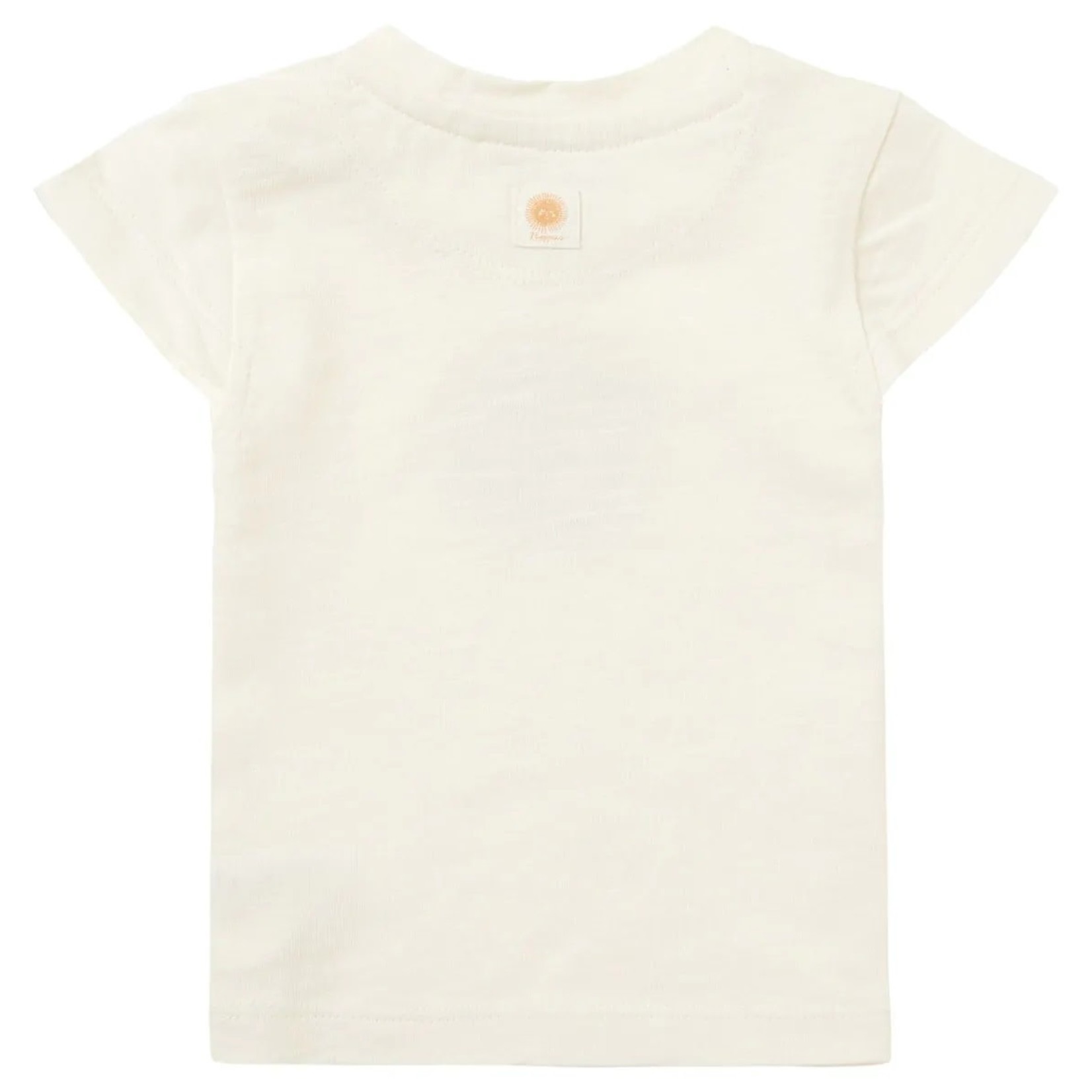 Noppies NOPPIES - T-shirt blanc à manches avec imprimé de soleil doré 'Nicollet'