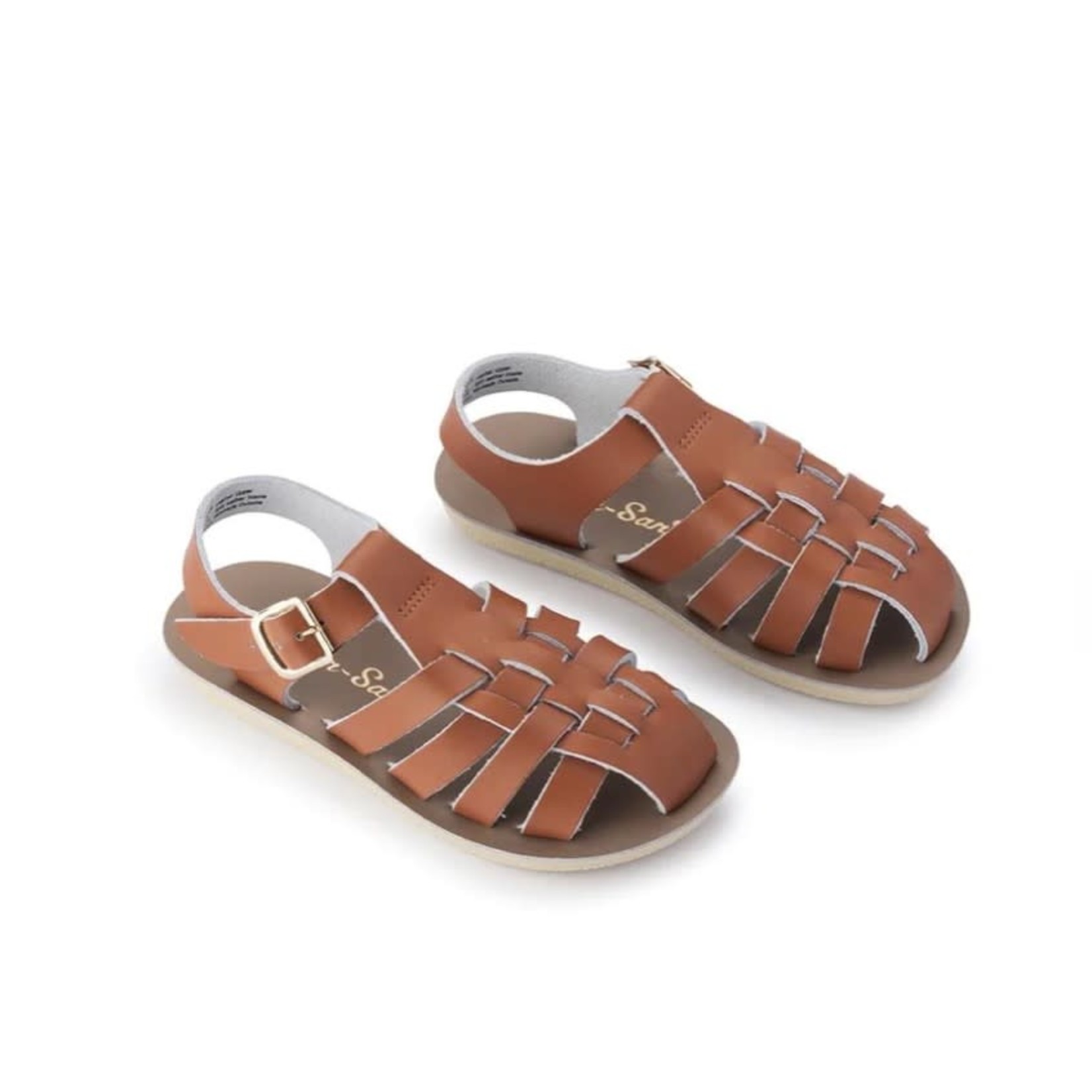 Saltwater Sandals SALTWATER SANDALS - Sandales de cuir à bout fermé 'Sailor - Tan'